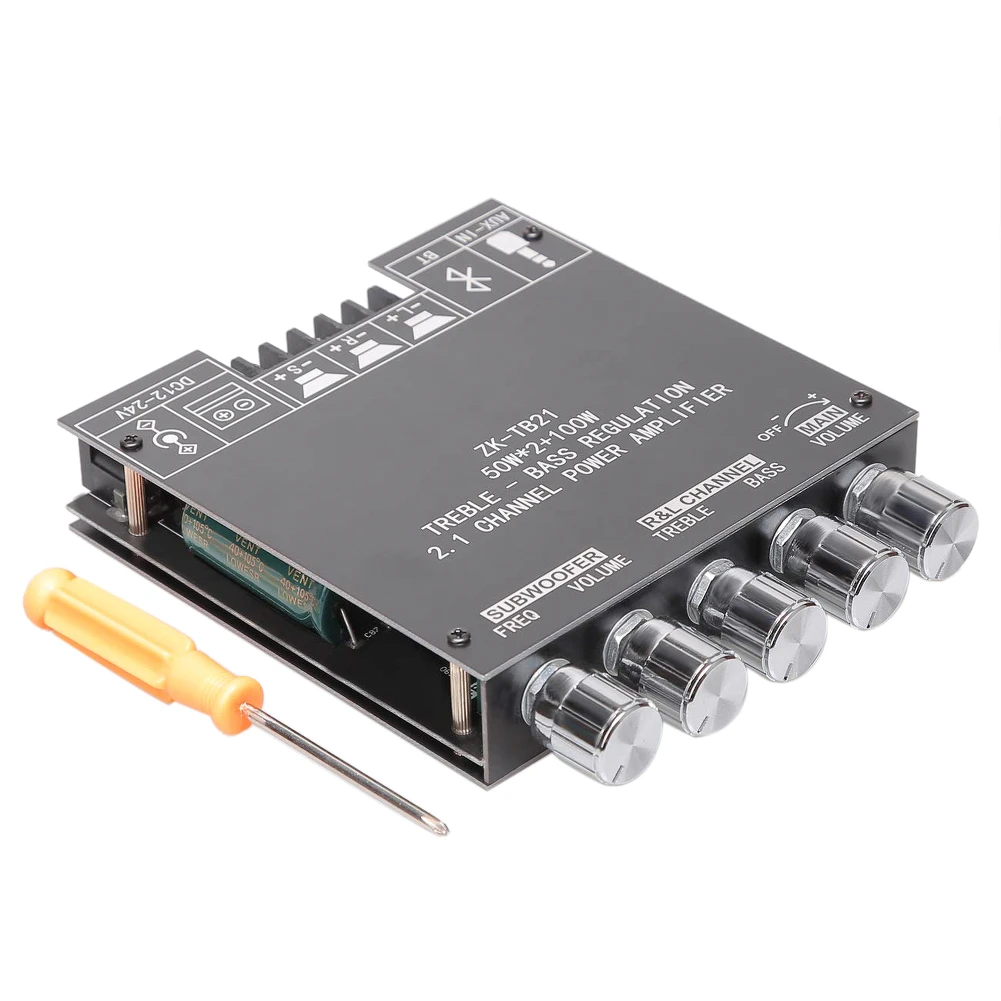 2.1 Channel Subwoofer Amplifier Board Support Output Digital Dual TPA3116 Chip Bluetooth Power Amplifier Board Video Audio
2.1 Channel Subwoofer Amplifier Board Support Output Digital Dual TPA3116 Chip Bluetooth Power Amplifier Board Video Audio
