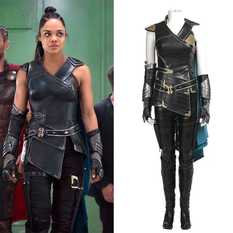 High Quality Thor Ragnarok Valkyrie Cosplay Costume Thor 3 Outfit Movie Superhero Battle Suit Fancy Clothes Women Halloween Xmas
High Quality Thor Ragnarok Valkyrie Cosplay Costume Thor 3 Outfit Movie Superhero Battle Suit Fancy Clothes Women Halloween Xmas