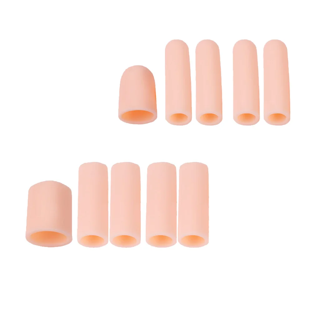 1 Set 10pcs Finger Sleeve Finger Protector Finger Sleeve Finger Covers Toe Tube Finger Protector Sleeves Separators Prot
1 Set 10pcs Finger Sleeve Finger Protector Finger Sleeve Finger Covers Toe Tube Finger Protector Sleeves Separators Prot