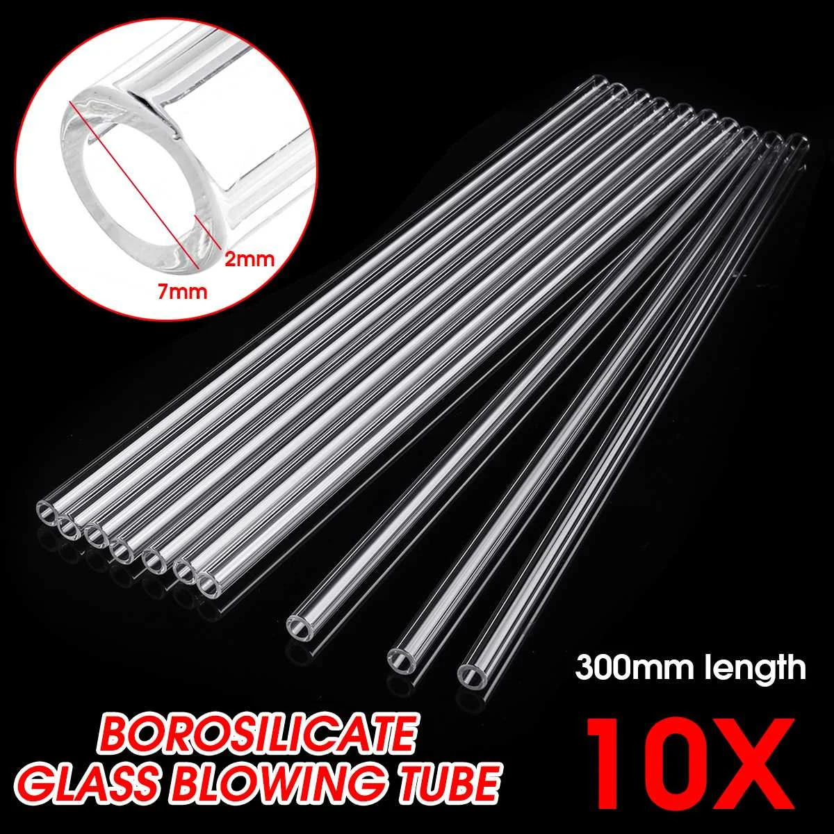 Kicute 10pcs/pack 300x7x2mm Lab Glass Test Tube With Cork Stoppers Laboratory School Educational Supplies WholeSale
Kicute 10pcs/pack 300x7x2mm Lab Glass Test Tube With Cork Stoppers Laboratory School Educational Supplies WholeSale