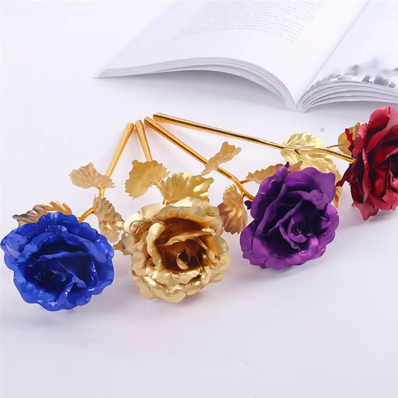 10PCS Artificial Flower Fake Foil Plated Fake Flower Fake Rose For Girlfriend For Wife Bithday Gift For Party Home Decor
10PCS Artificial Flower Fake Foil Plated Fake Flower Fake Rose For Girlfriend For Wife Bithday Gift For Party Home Decor