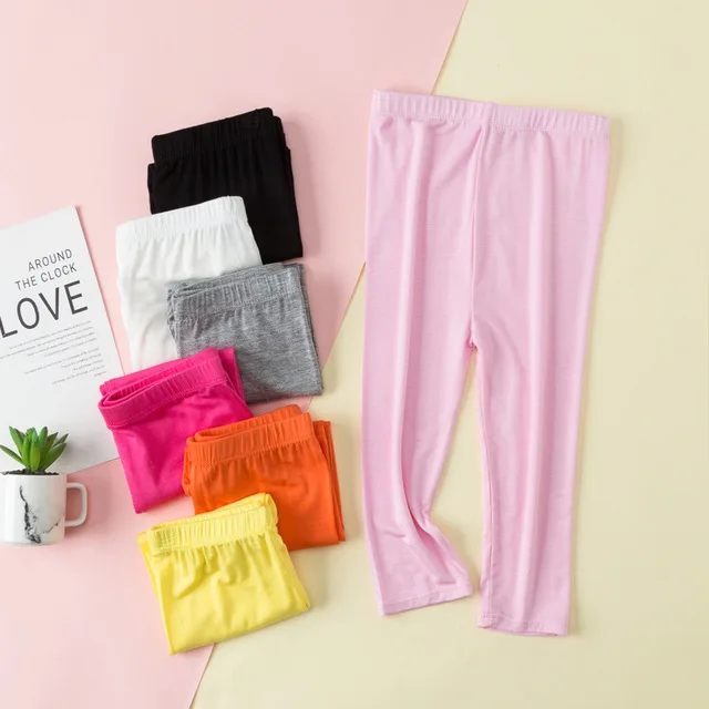 Summer candy color children leggings Modal soft cotton stretch casual fashion cute girls leggings kids sports pants
Summer candy color children leggings Modal soft cotton stretch casual fashion cute girls leggings kids sports pants