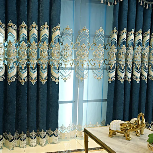Jinyahome 1Pc 80% Shading Blackout European Embroidery Curtain Window Bedroom Door Curtain Livingroom Villa Sliding Door 2516
Jinyahome 1Pc 80% Shading Blackout European Embroidery Curtain Window Bedroom Door Curtain Livingroom Villa Sliding Door 2516