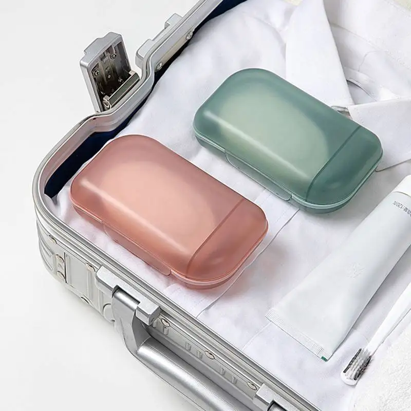 s-Travel Soap Box With Lid Sealed Soap Box Portable Soap Box Multi-function Multi-compartment Storage Box
s-Travel Soap Box With Lid Sealed Soap Box Portable Soap Box Multi-function Multi-compartment Storage Box