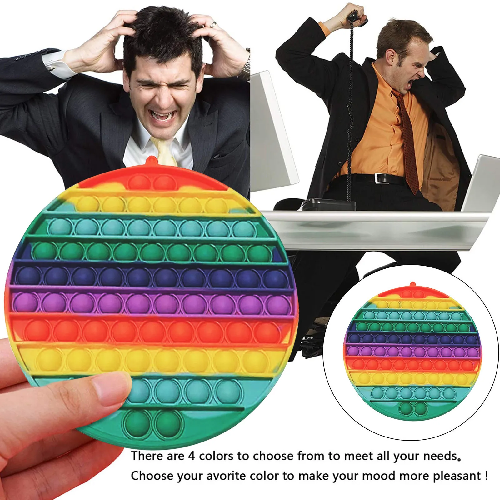 Bubble Sensory Squeeze Toy Sensory Toy Silicone Squeeze For Autism Reliever Stress Push Bubble Tool Sensory Toy Educational Toy
Bubble Sensory Squeeze Toy Sensory Toy Silicone Squeeze For Autism Reliever Stress Push Bubble Tool Sensory Toy Educational Toy