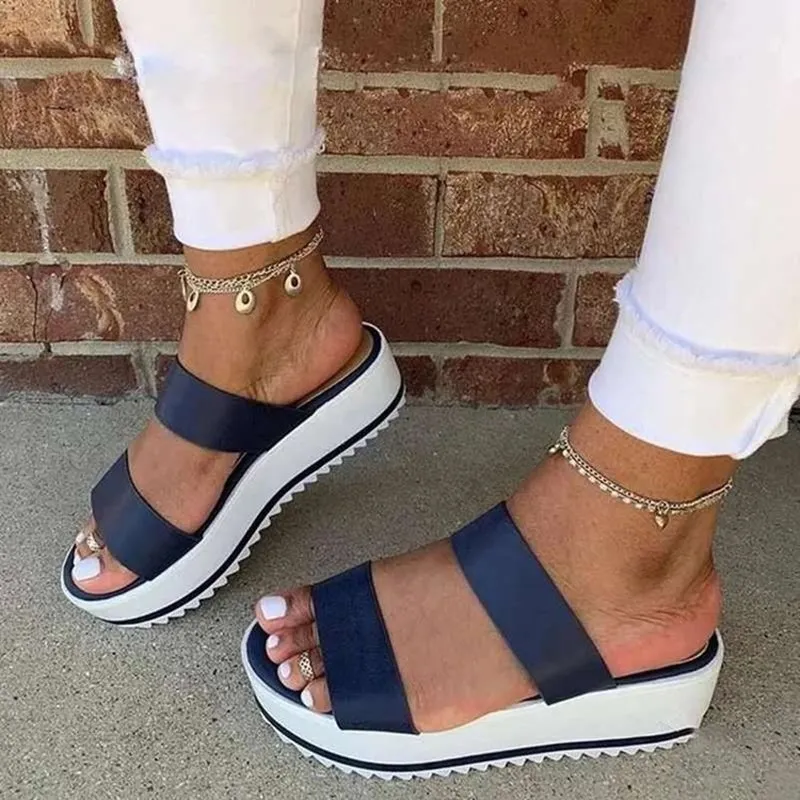2020 Summer Women's Sandals Fashion Put-on PU Sandals Outdoor Beach Open Toe Mid-heel Casual Platform Sandals Zapatos De Mujer
2020 Summer Women's Sandals Fashion Put-on PU Sandals Outdoor Beach Open Toe Mid-heel Casual Platform Sandals Zapatos De Mujer