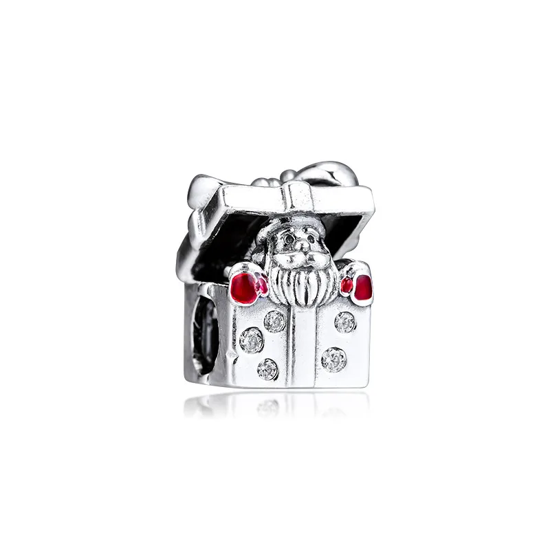 Red Enamel Christmas Santa in a Giftbox Charm Beads for Jewelry Making DIY Women 925 Sterling Silver Beads for Bracelets Jewelry
Red Enamel Christmas Santa in a Giftbox Charm Beads for Jewelry Making DIY Women 925 Sterling Silver Beads for Bracelets Jewelry