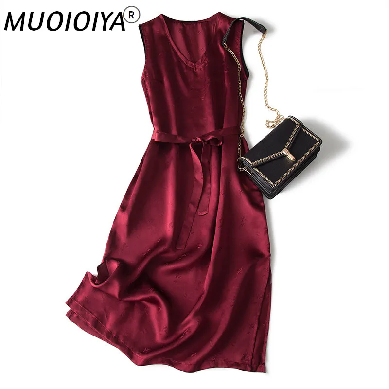 Real Silk Dress Women Slim Mid Summer Dress Elegant Spring Clothes 2022 Vintage Belt Party Dresses Vestidos Verano A0866
Real Silk Dress Women Slim Mid Summer Dress Elegant Spring Clothes 2022 Vintage Belt Party Dresses Vestidos Verano A0866