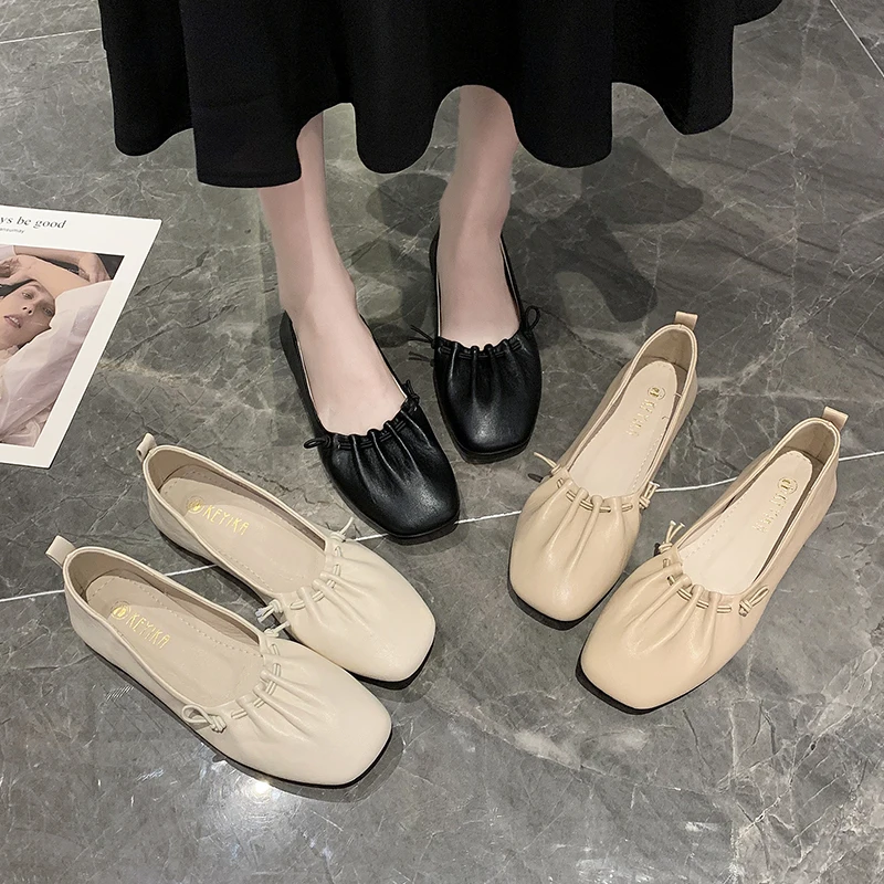 Boat Shoe Women's Moccasins Casual Female Sneakers Elegant All-Match Square Toe Shallow Mouth Autumn Flats Soft Summer Fall New
Boat Shoe Women's Moccasins Casual Female Sneakers Elegant All-Match Square Toe Shallow Mouth Autumn Flats Soft Summer Fall New