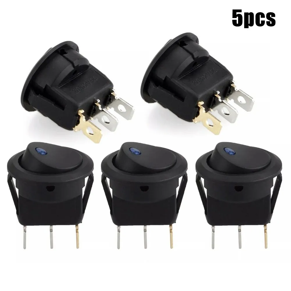 5PCS 12v Round Rocker Switch On/Off For Camper Van Car Dash Boat Caravan High Quality Car Round Rocker Switch
5PCS 12v Round Rocker Switch On/Off For Camper Van Car Dash Boat Caravan High Quality Car Round Rocker Switch