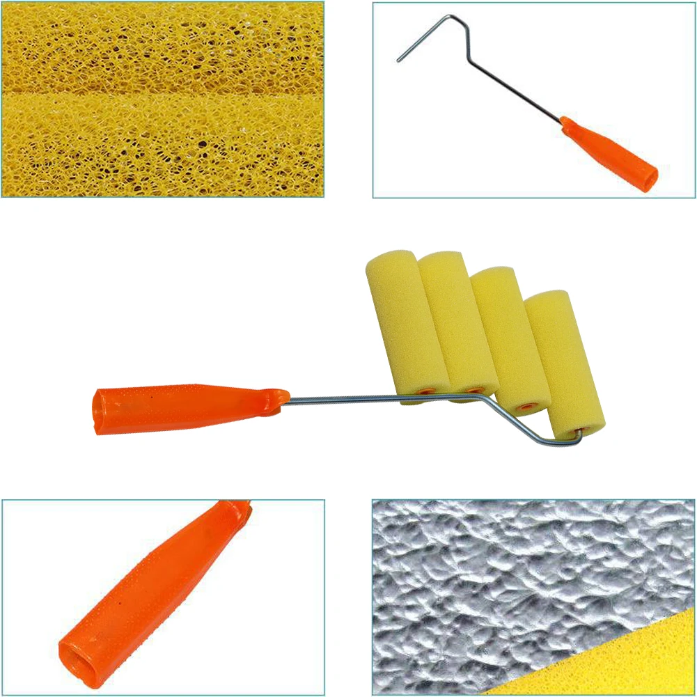 4inch Labor Saving Manual Home Painting Supplies Wall Decoration Paint Roller Set Ergonomic Construction Tool Non Slip Mini DIY
4inch Labor Saving Manual Home Painting Supplies Wall Decoration Paint Roller Set Ergonomic Construction Tool Non Slip Mini DIY