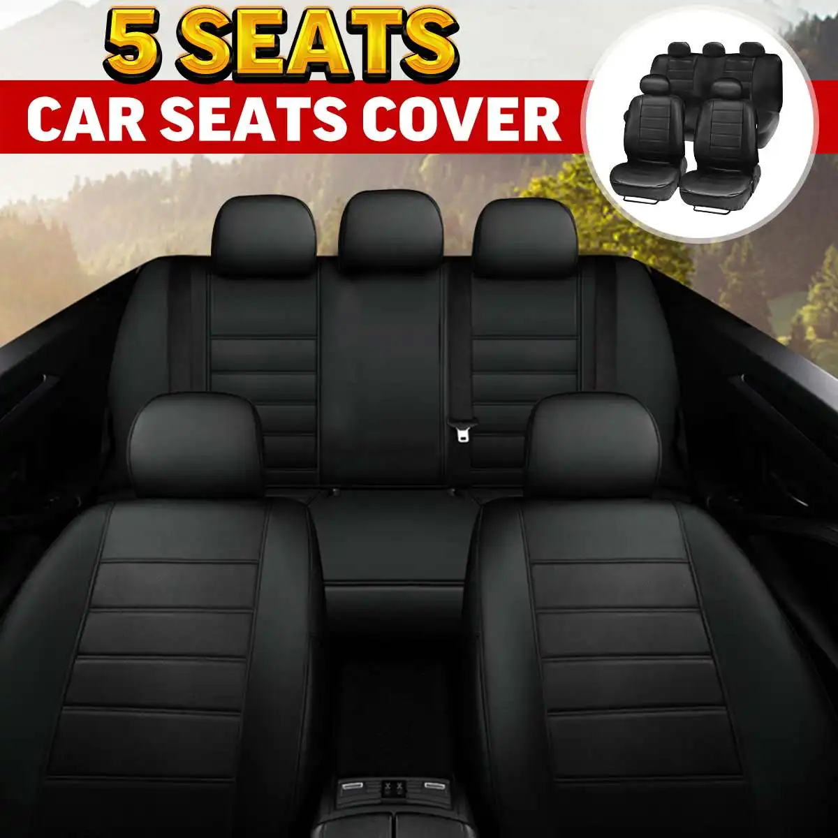 4/9pcs Universal Car Seat Covers Front Rear Head Rests Full Set Auto Seat Cover Protector Fit Five Seat Most Car
4/9pcs Universal Car Seat Covers Front Rear Head Rests Full Set Auto Seat Cover Protector Fit Five Seat Most Car
