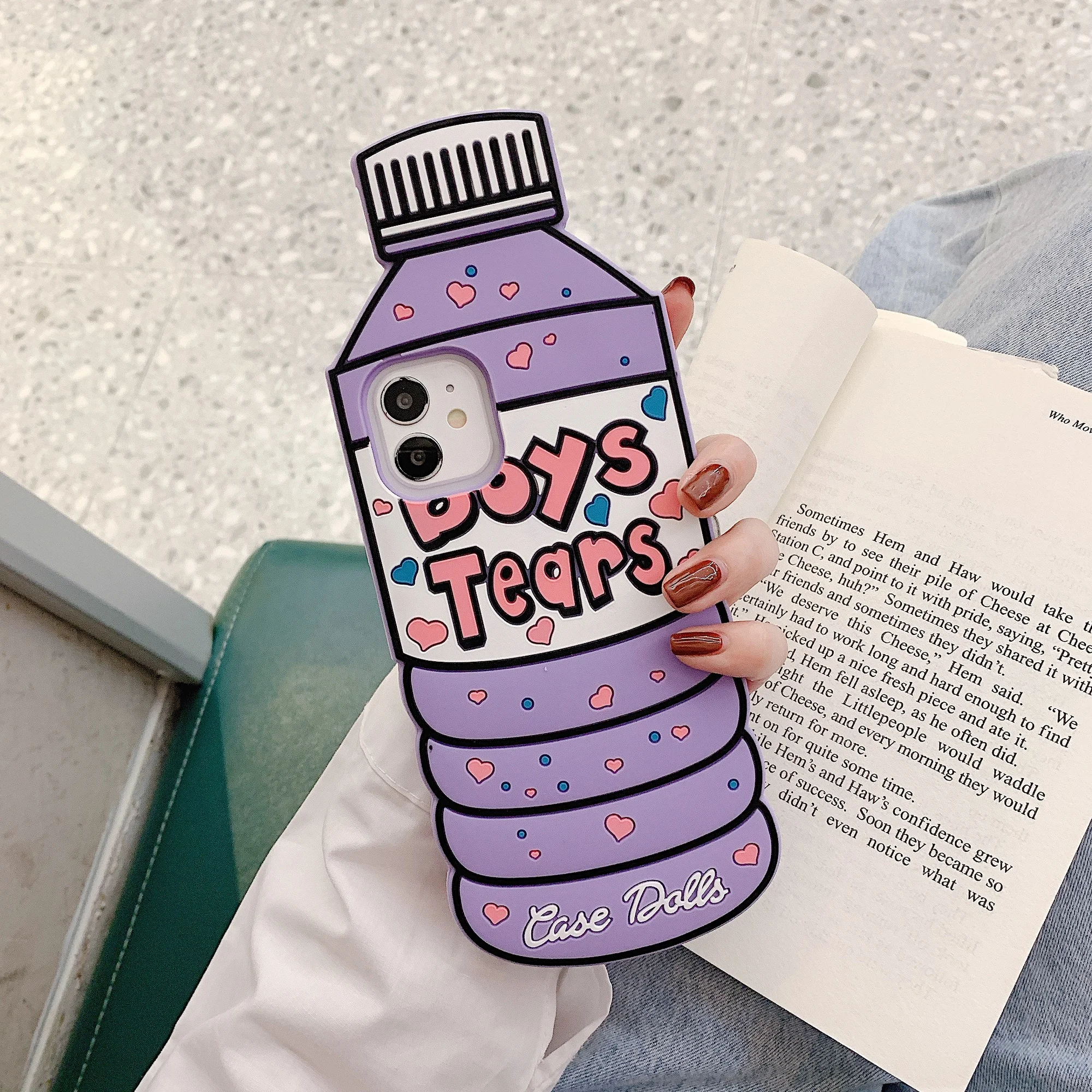 3D Boys Tears Case Dolls Bottle phone case-for iphone 12 Mini 11Pro MAX XS Xr 7 8 6 6s plus SE 2020 Silicone Back Cover Funda
3D Boys Tears Case Dolls Bottle phone case-for iphone 12 Mini 11Pro MAX XS Xr 7 8 6 6s plus SE 2020 Silicone Back Cover Funda