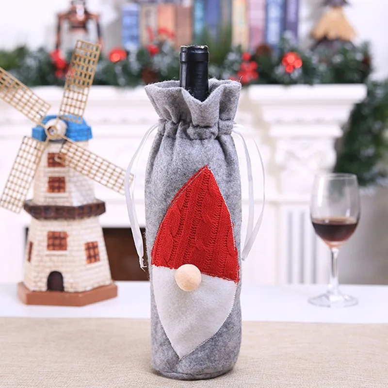 Christmas Wine Bottle Cover Bag Table Decoration Holder Xmas New Year Party Dinner Decor Red 1pcs
Christmas Wine Bottle Cover Bag Table Decoration Holder Xmas New Year Party Dinner Decor Red 1pcs