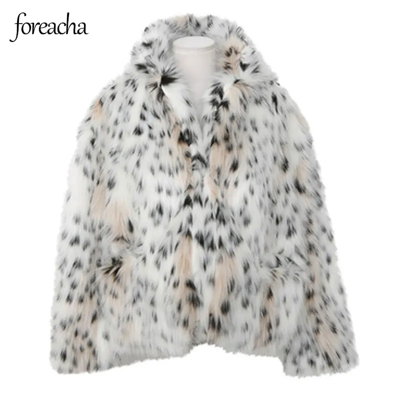 foreach lapel Fur Coat Women Winter Top Luxury Leopard Print Faux Fur Coat Elegant Warm Jacket Faux Fox Fur Women Jacket
foreach lapel Fur Coat Women Winter Top Luxury Leopard Print Faux Fur Coat Elegant Warm Jacket Faux Fox Fur Women Jacket