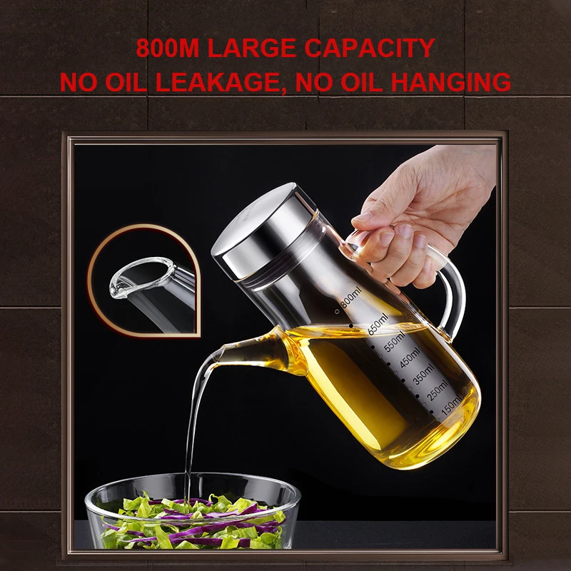 Large-capacity Oil Pot Household Kitchen Stainless Steel Transparent Glass Leak-proof Sauce Storage Container Kitchen Tools
Large-capacity Oil Pot Household Kitchen Stainless Steel Transparent Glass Leak-proof Sauce Storage Container Kitchen Tools