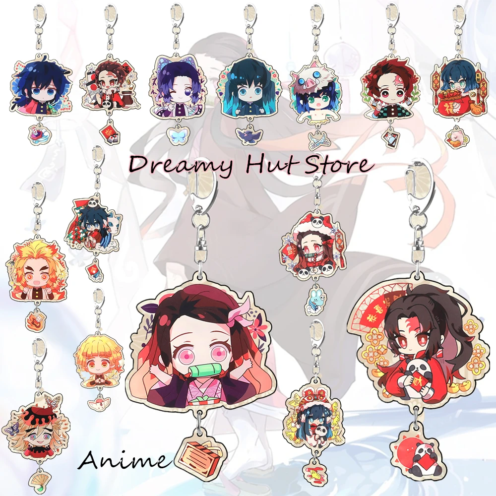2021 New Anime Demon Slayer: Kimetsu No Yaiba Acrylic Pendant Tanjirou Nezuko Kyoujurou Keyring Decor Keychain Gifts Keychains
2021 New Anime Demon Slayer: Kimetsu No Yaiba Acrylic Pendant Tanjirou Nezuko Kyoujurou Keyring Decor Keychain Gifts Keychains
