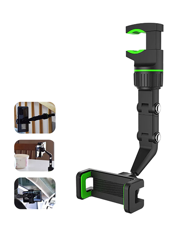 Car Phone Holder Multifunctional 360 Degree Rotatable Auto Rearview Mirror Universal Stable Clip Easy To Install Car Phone Rack
Car Phone Holder Multifunctional 360 Degree Rotatable Auto Rearview Mirror Universal Stable Clip Easy To Install Car Phone Rack