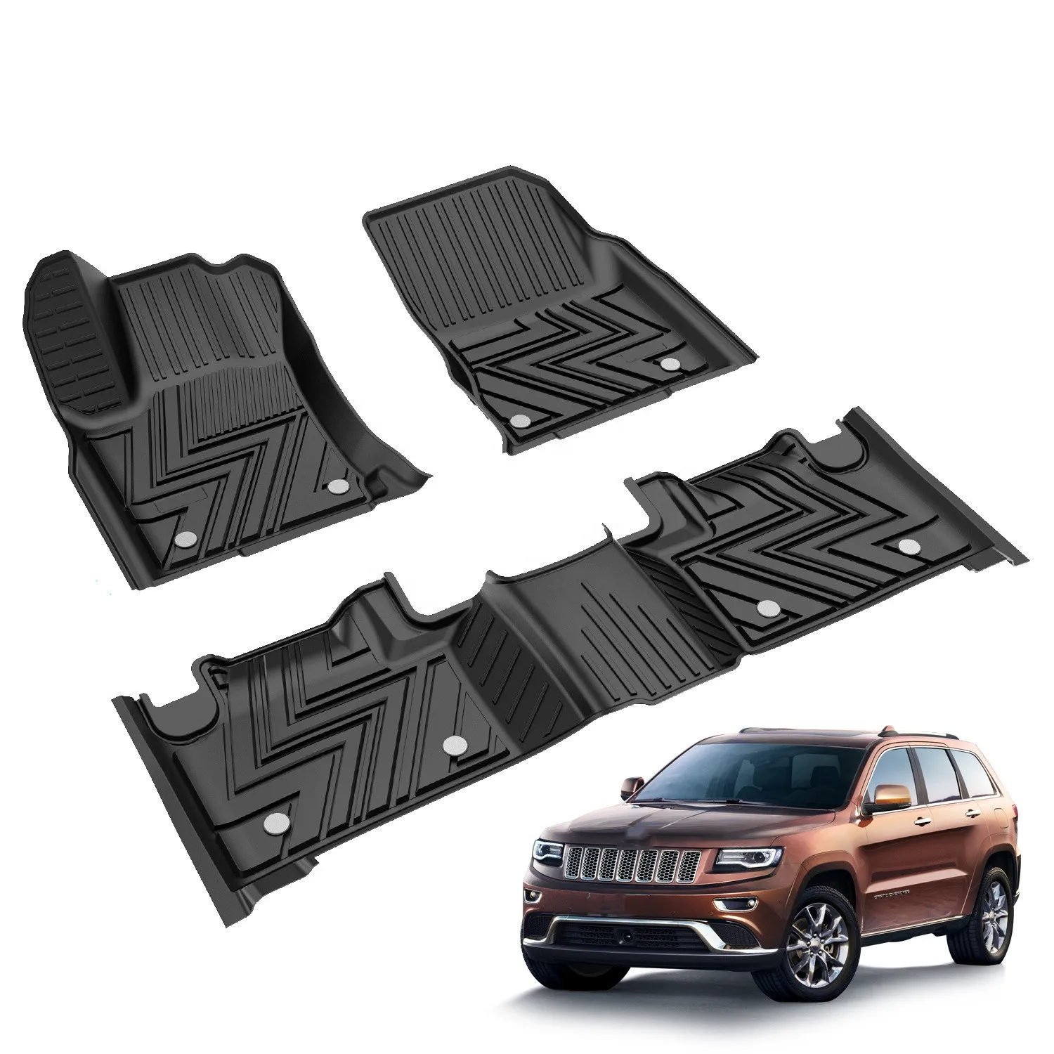 New Car Foot Mats Waterproof Dust-proof Luxury TPE Rubber Car Carpets for JEEP GRAND CHEROKEE 2013 2014 2015 2016 2017-2020
New Car Foot Mats Waterproof Dust-proof Luxury TPE Rubber Car Carpets for JEEP GRAND CHEROKEE 2013 2014 2015 2016 2017-2020