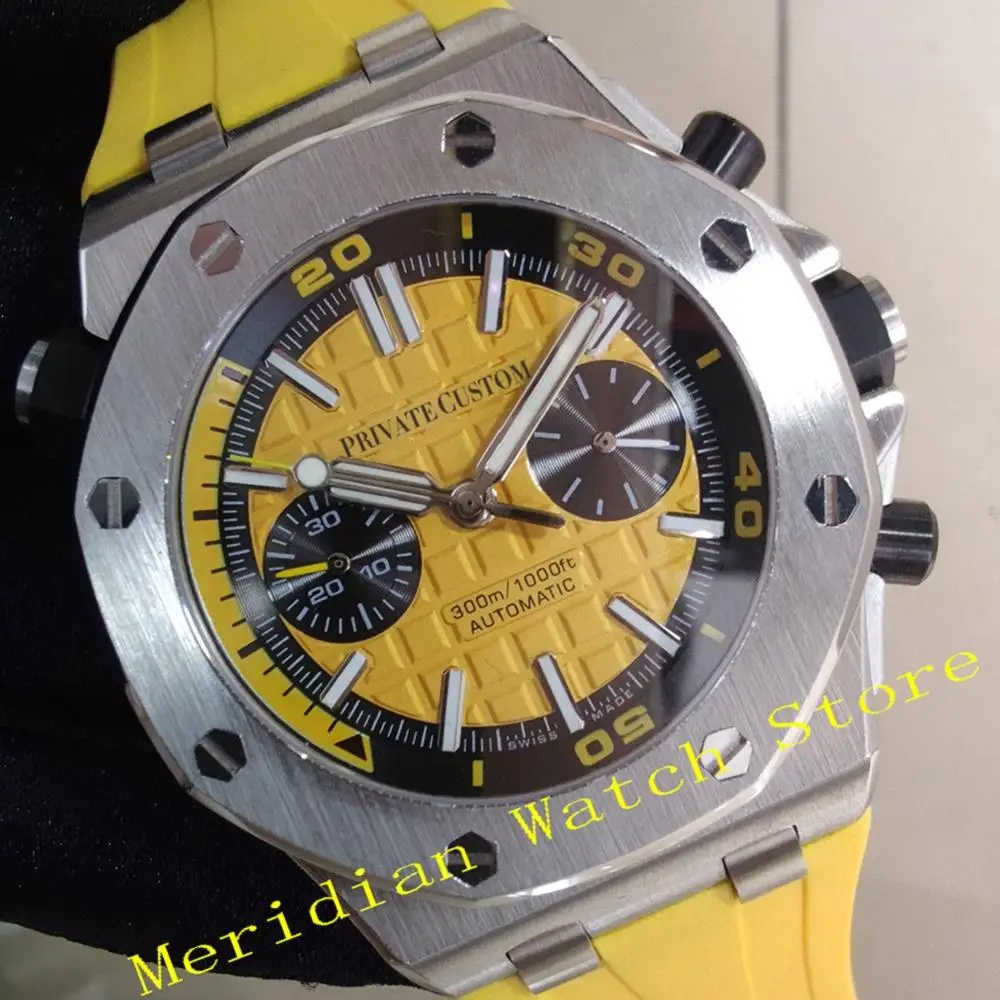 Fashion Men Sport Design Automatic Mechanical Watches 42mm Men's Wristwatch Stainless Steel Sapphire Waterproof Male Clock
Fashion Men Sport Design Automatic Mechanical Watches 42mm Men's Wristwatch Stainless Steel Sapphire Waterproof Male Clock