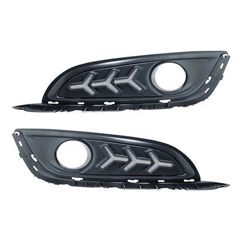 2pcs For Buick Regal 2013-2015 LED Daytime Driving Running Light DRL Car Fog Lamp 6000K White Light Turn Yellow Light
2pcs For Buick Regal 2013-2015 LED Daytime Driving Running Light DRL Car Fog Lamp 6000K White Light Turn Yellow Light