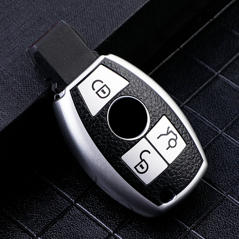 Leather TPU Car Smart Key Case Cover Shell Keychain for Mercedes Benz A B C R G Class GLK GLA w204 W251 W463 W176 Accessories
Leather TPU Car Smart Key Case Cover Shell Keychain for Mercedes Benz A B C R G Class GLK GLA w204 W251 W463 W176 Accessories