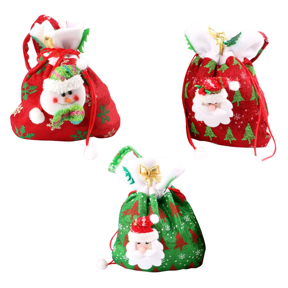 3PCS Christmas Themed Portable Candy Bags Non-woven Fabric Handbag Cartoon Gift Bag Home Party Decorations
3PCS Christmas Themed Portable Candy Bags Non-woven Fabric Handbag Cartoon Gift Bag Home Party Decorations