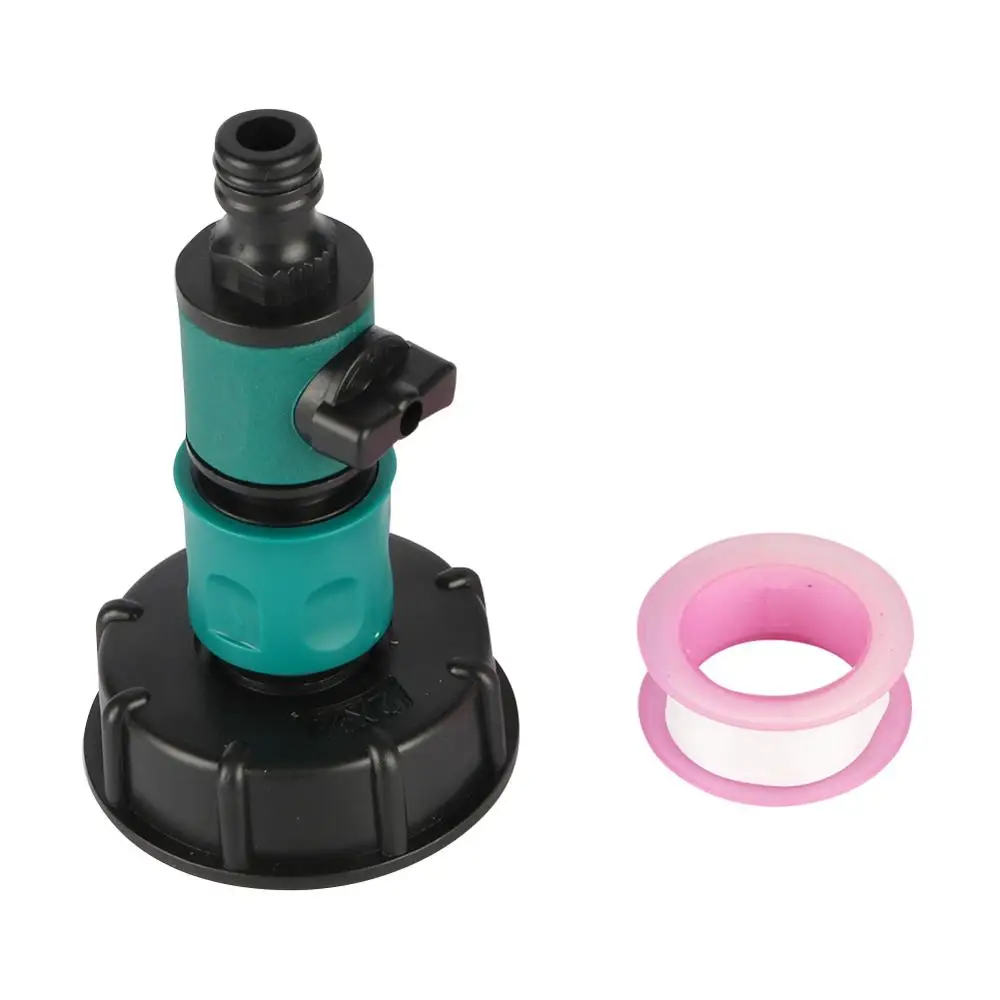 Garden IBC Tank Tap Adapter Connector to Replacement Quick Valve Fitting Ton Barrel Joints Water Tank Water Pipe Connect Device
Garden IBC Tank Tap Adapter Connector to Replacement Quick Valve Fitting Ton Barrel Joints Water Tank Water Pipe Connect Device