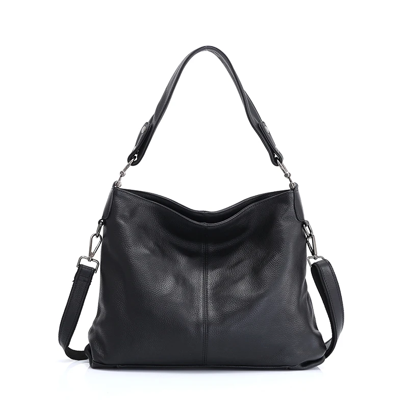 100% Genuine Leather Casual Black Tote For Women 2020 Luxury Handbags Ladies Bags High Quality Shoulder Messenger Bag Sac A Main
100% Genuine Leather Casual Black Tote For Women 2020 Luxury Handbags Ladies Bags High Quality Shoulder Messenger Bag Sac A Main