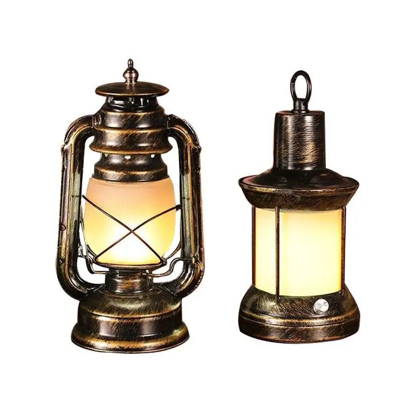 Retro Vintage Hurricane Lantern Rechargeable And Battery Powered Metal Hanging Lantern With Dimmer Switch For Indoor Or Outdoor 
Retro Vintage Hurricane Lantern Rechargeable And Battery Powered Metal Hanging Lantern With Dimmer Switch For Indoor Or Outdoor