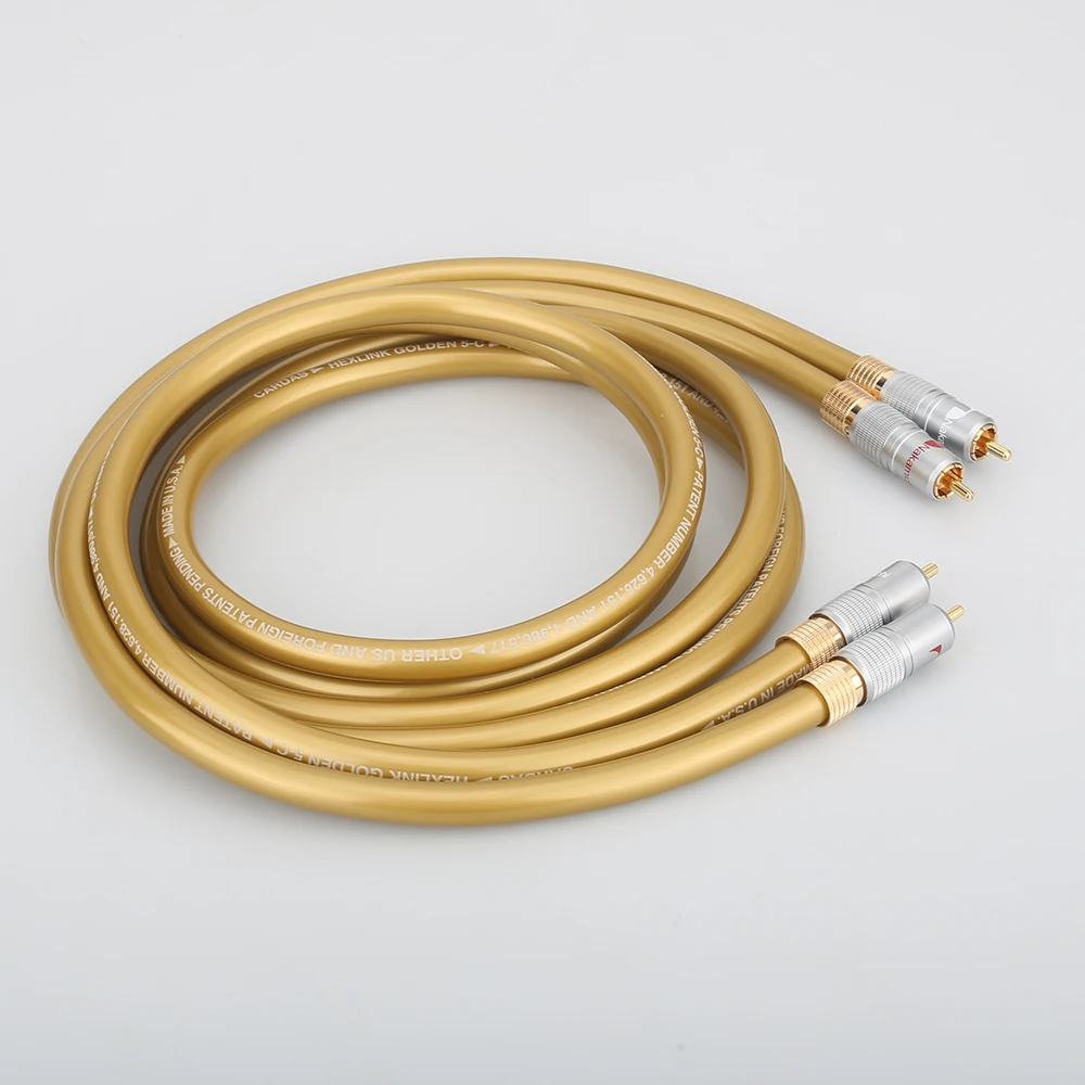 Hifi Cardas audio cables Cardas HEXLINK GOLDEN 5C audio cable Amplifier CD DVD player Speaker Nakamichi RCA interconnect cable
Hifi Cardas audio cables Cardas HEXLINK GOLDEN 5C audio cable Amplifier CD DVD player Speaker Nakamichi RCA interconnect cable