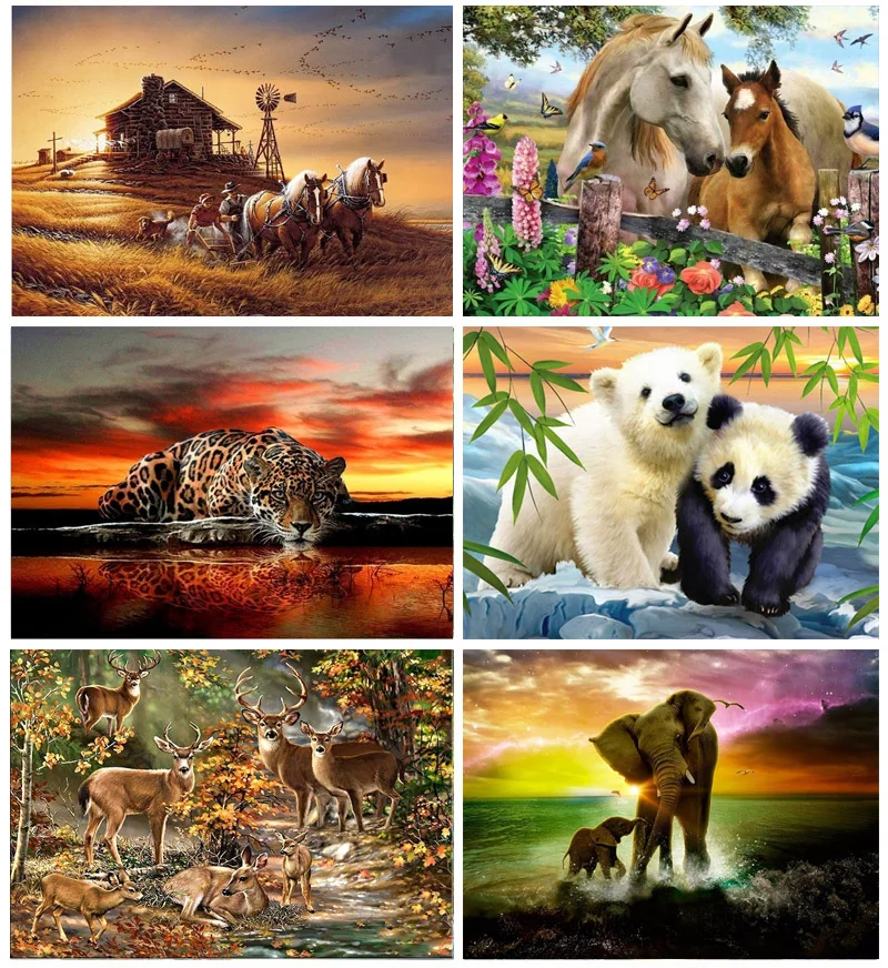 DIY 5D Diamond Painting Deer Diamond Embroidery Animal Cross Stitch Full Round Drill Rhinestones Mosaic Art Wall Home Decor Gift
DIY 5D Diamond Painting Deer Diamond Embroidery Animal Cross Stitch Full Round Drill Rhinestones Mosaic Art Wall Home Decor Gift