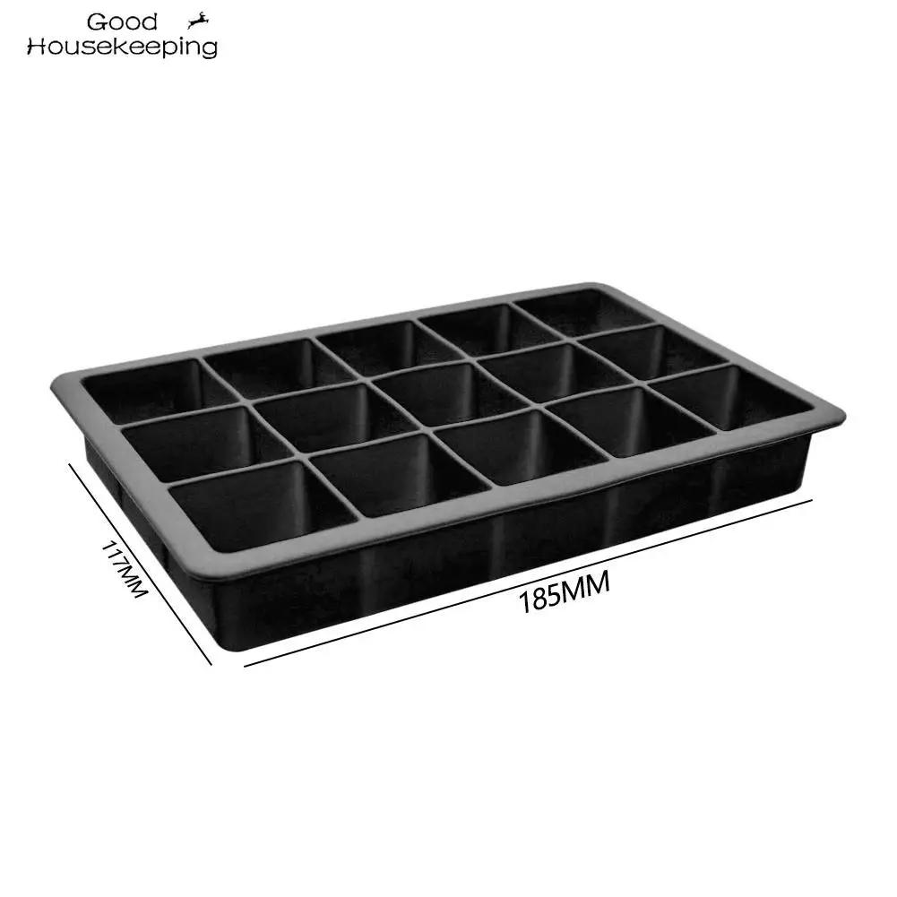 Ice Cube Maker 15 Grids Food Grade Silicone Home DIY Homemade Ice Candy Cake Pudding Chocolate Molds Easy Release Square
Ice Cube Maker 15 Grids Food Grade Silicone Home DIY Homemade Ice Candy Cake Pudding Chocolate Molds Easy Release Square