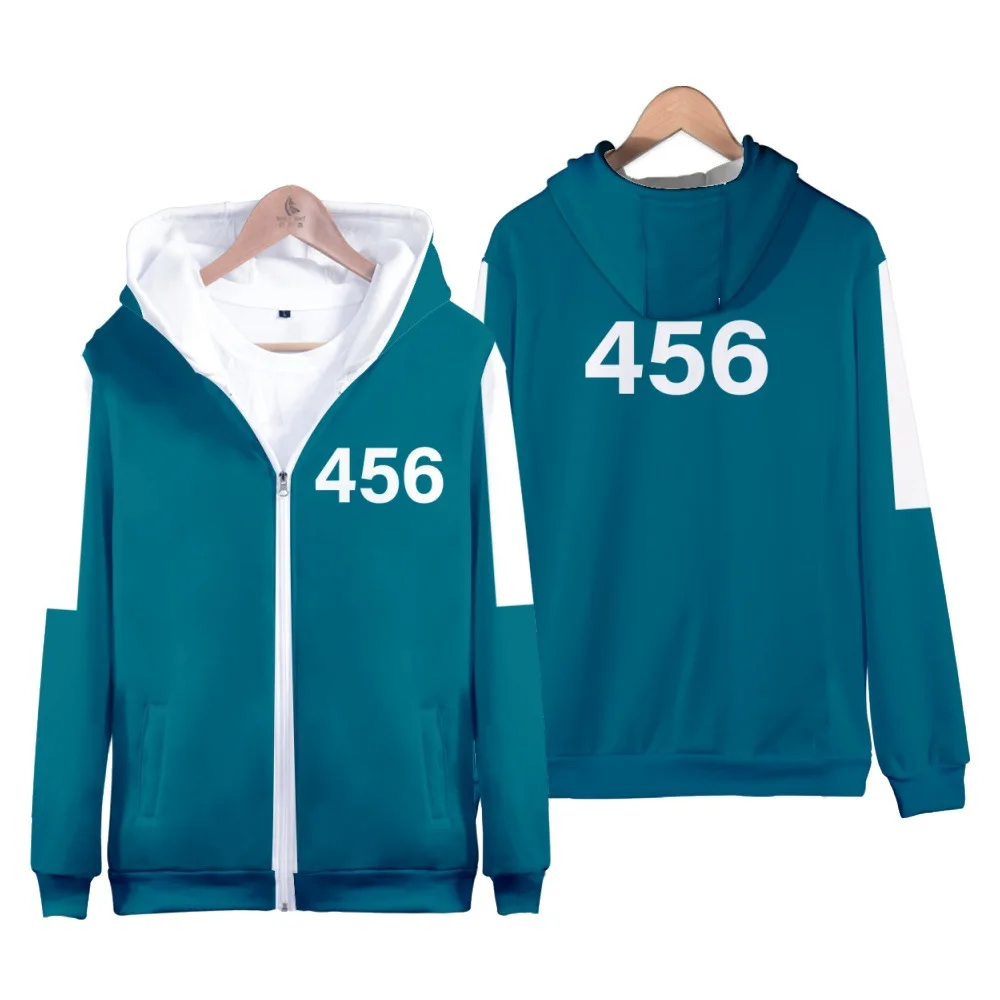 Korean TV Squid Game Costume Hoodie for Men LeeJung-Jae PARK HAE SOO 456 218 067 001 Kids Sweatshirt Boys Girls Oversized Hoodie
Korean TV Squid Game Costume Hoodie for Men LeeJung-Jae PARK HAE SOO 456 218 067 001 Kids Sweatshirt Boys Girls Oversized Hoodie