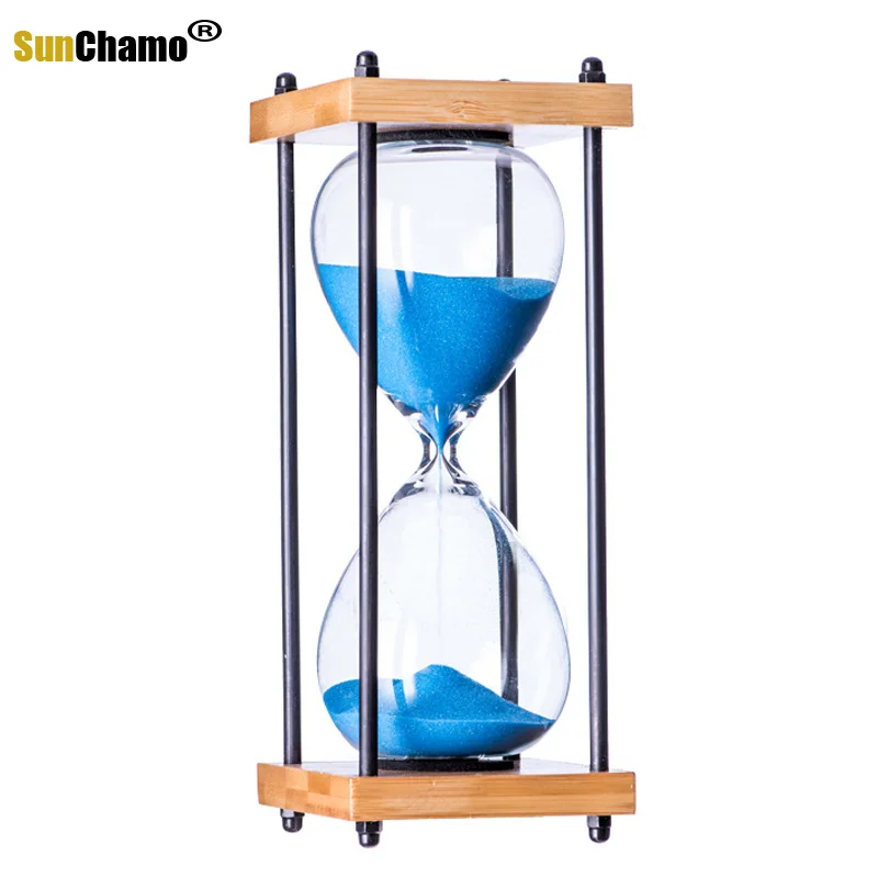 

New Time Hourglass Creative Desktop Ornaments Birthday Gift Timer 30 Minutes for Children Home Decoration Accessories Sunchamo