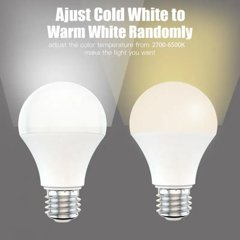 12W WiFi Smart Light Bulb E27 E26 B22 RGB+CCT Dimmable Bulb Voice Control Work With Alexa Google Home Ac 110V 220V Droshipping
12W WiFi Smart Light Bulb E27 E26 B22 RGB+CCT Dimmable Bulb Voice Control Work With Alexa Google Home Ac 110V 220V Droshipping