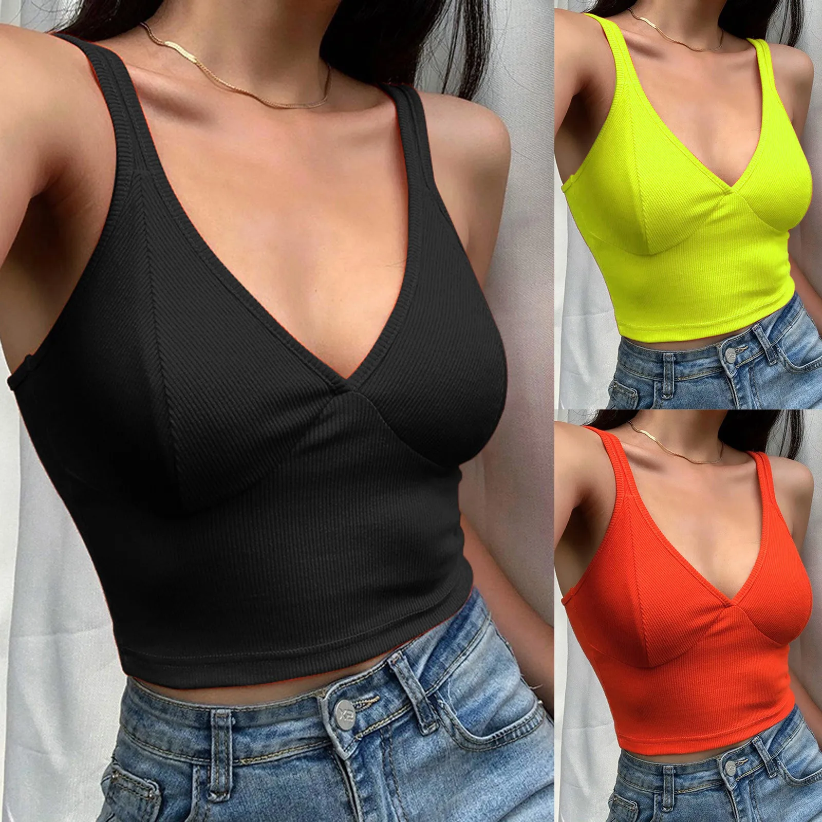 tops women 2021 Womens Glitter Strappy Tank Tops Ladies Sexy Cami Swing Vest Clubwear top top gilet femme
tops women 2021 Womens Glitter Strappy Tank Tops Ladies Sexy Cami Swing Vest Clubwear top top gilet femme