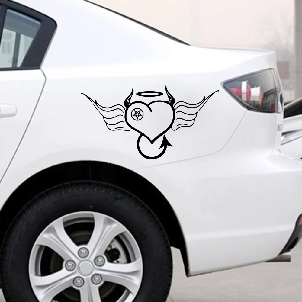 Cartoon Angel demon Stickers For Cars And Decals Motorcycle Car Styling Accessories
Cartoon Angel demon Stickers For Cars And Decals Motorcycle Car Styling Accessories