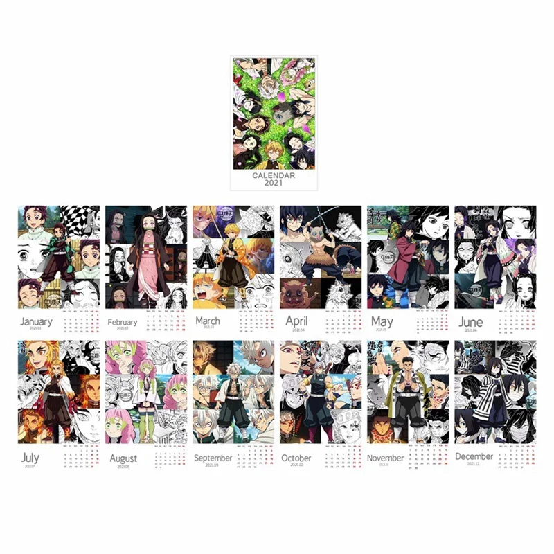 2021 Anime Demon Slayer Kimetsu No Yaiba Desk Calendar Kamado Tanjirou Cartoon Figure Desk Calendars Daily Schedule Planner
2021 Anime Demon Slayer Kimetsu No Yaiba Desk Calendar Kamado Tanjirou Cartoon Figure Desk Calendars Daily Schedule Planner