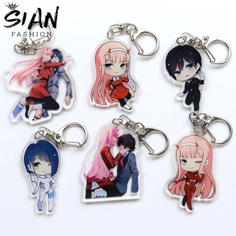 SIAN DARLING In The FRANXX Double Sided Acrylic Key Chain Anime Figure Fashion Key Ring Students School Bag Pendant Accessories
SIAN DARLING In The FRANXX Double Sided Acrylic Key Chain Anime Figure Fashion Key Ring Students School Bag Pendant Accessories