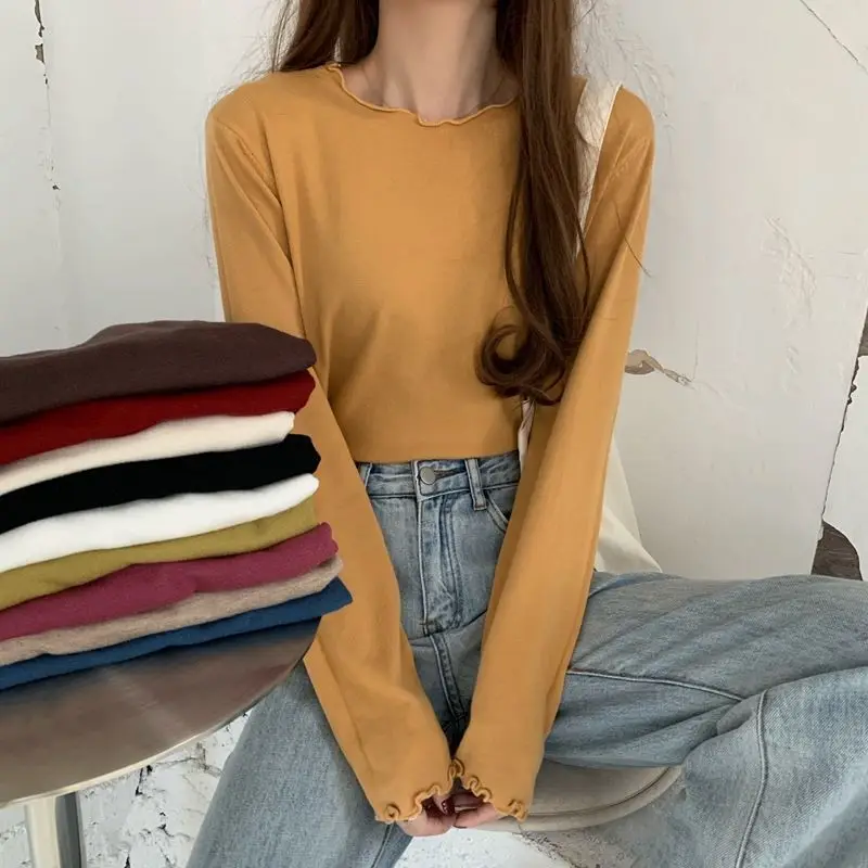 Spring And Autumn New Style Inner Bottoming Shirt, Women'S Slim, Versatile Loose Low-Neck Blouse
Spring And Autumn New Style Inner Bottoming Shirt, Women'S Slim, Versatile Loose Low-Neck Blouse