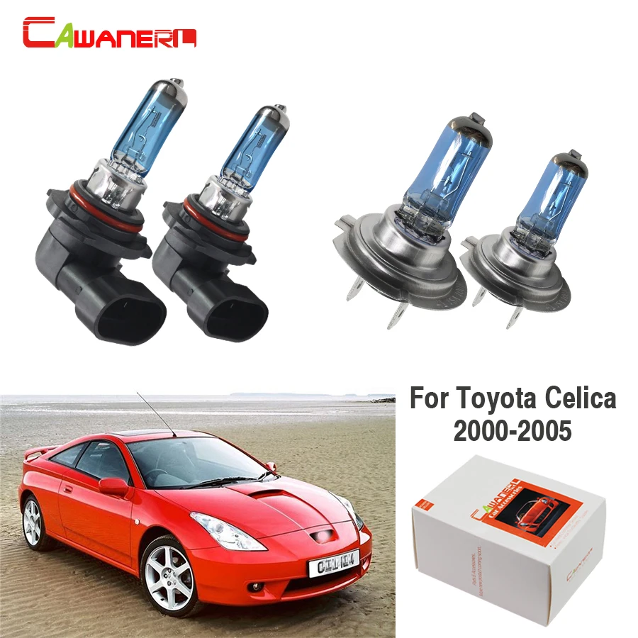 Cawanerl 2 Pair H7 + 9005 100W Car Light Headlight Halogen Bulb 4300K Warm White For Toyota Celica Hatchback 2-Door 2000-2005
Cawanerl 2 Pair H7 + 9005 100W Car Light Headlight Halogen Bulb 4300K Warm White For Toyota Celica Hatchback 2-Door 2000-2005