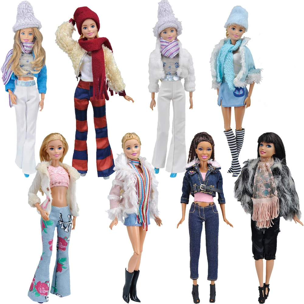 Fashion Doll Party Clothes Elegant Blouse Four Seasons Casual Wear Suit for Barbie Doll Trousers Clothes Accessories Girls Gift 
Fashion Doll Party Clothes Elegant Blouse Four Seasons Casual Wear Suit for Barbie Doll Trousers Clothes Accessories Girls Gift