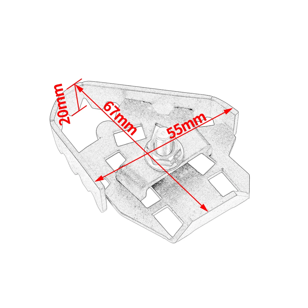Rear Foot Brake Lever Pedal Enlarge Peg Extension Pad Extender For Ducati Scrambler 800 Cafe Racer Icon Classic Urban Enduro 20
Rear Foot Brake Lever Pedal Enlarge Peg Extension Pad Extender For Ducati Scrambler 800 Cafe Racer Icon Classic Urban Enduro 20