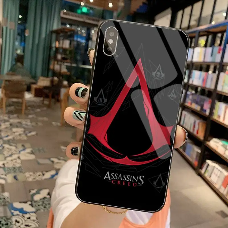 Assassins Creed Game Black TPU Soft Phone Case Tempered Glass For iPhone 11 Pro XR XS MAX 8 X 7 6S 6 Plus SE 2020 case
Assassins Creed Game Black TPU Soft Phone Case Tempered Glass For iPhone 11 Pro XR XS MAX 8 X 7 6S 6 Plus SE 2020 case