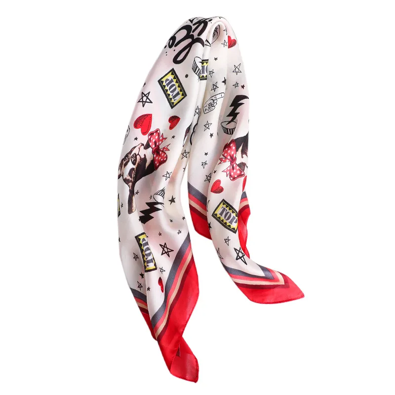 Fashion Girl Neck Accessories Multi-use Small Kerchief Women's Neck Scarfs Suqare 70cm X 70cm Scarves for Hair for Bags
Fashion Girl Neck Accessories Multi-use Small Kerchief Women's Neck Scarfs Suqare 70cm X 70cm Scarves for Hair for Bags