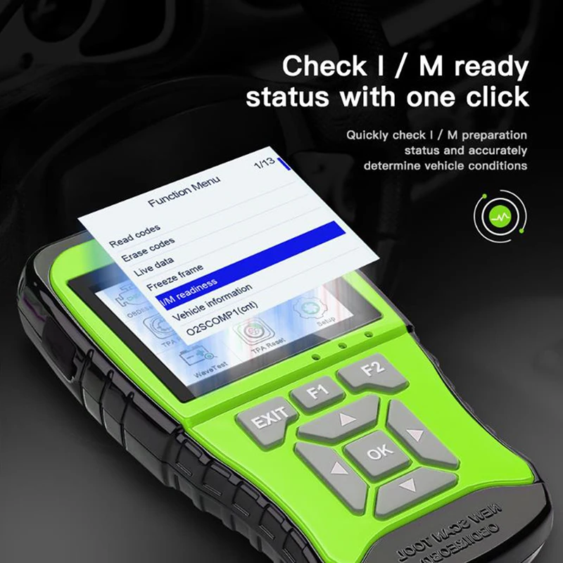 TopDiag TP600 OBD2 Scanner ABS SRS TPMS System Diagnosis Engine Diagnostic Tool
TopDiag TP600 OBD2 Scanner ABS SRS TPMS System Diagnosis Engine Diagnostic Tool