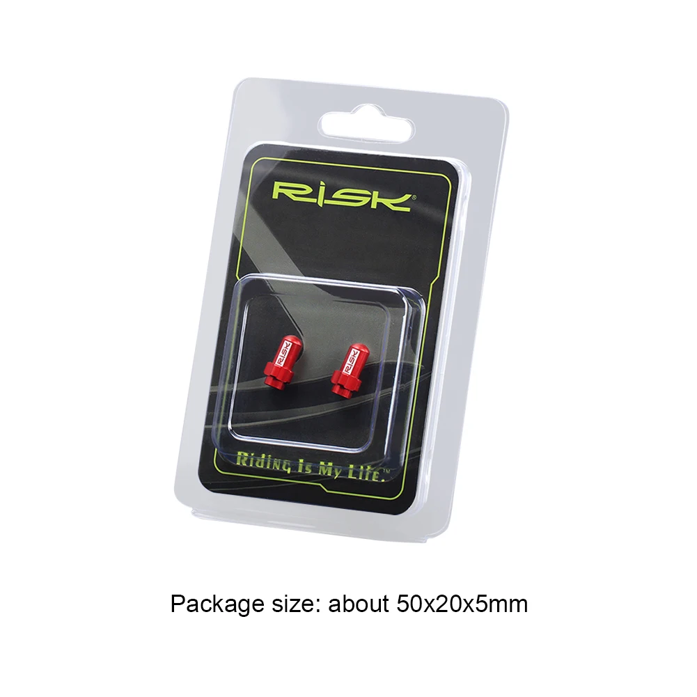 2pcs RISK Road Bike Valve Cap MTB Accessory Mountain Road Bike Tire Valve Cap Inner Tube FV AV Valve Dust Cover
2pcs RISK Road Bike Valve Cap MTB Accessory Mountain Road Bike Tire Valve Cap Inner Tube FV AV Valve Dust Cover