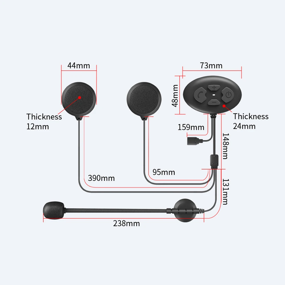 Dk11 Bluetooth helmet intercom headset Bluetooth 5.0 double 800 meter intercom answering waterproof Moto Helmet Headset
Dk11 Bluetooth helmet intercom headset Bluetooth 5.0 double 800 meter intercom answering waterproof Moto Helmet Headset
