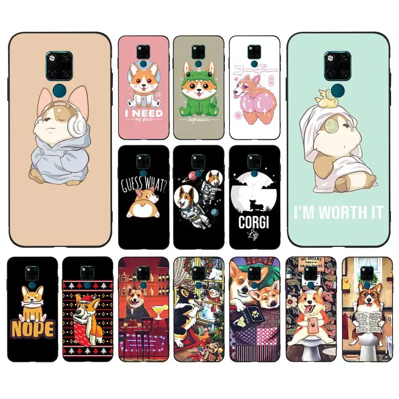 MaiYaCa Cartoon Cute Corgie Dog Phone Case for Huawei Mate 20 10 9 40 30 lite pro X Nova 2 3i 7se
MaiYaCa Cartoon Cute Corgie Dog Phone Case for Huawei Mate 20 10 9 40 30 lite pro X Nova 2 3i 7se